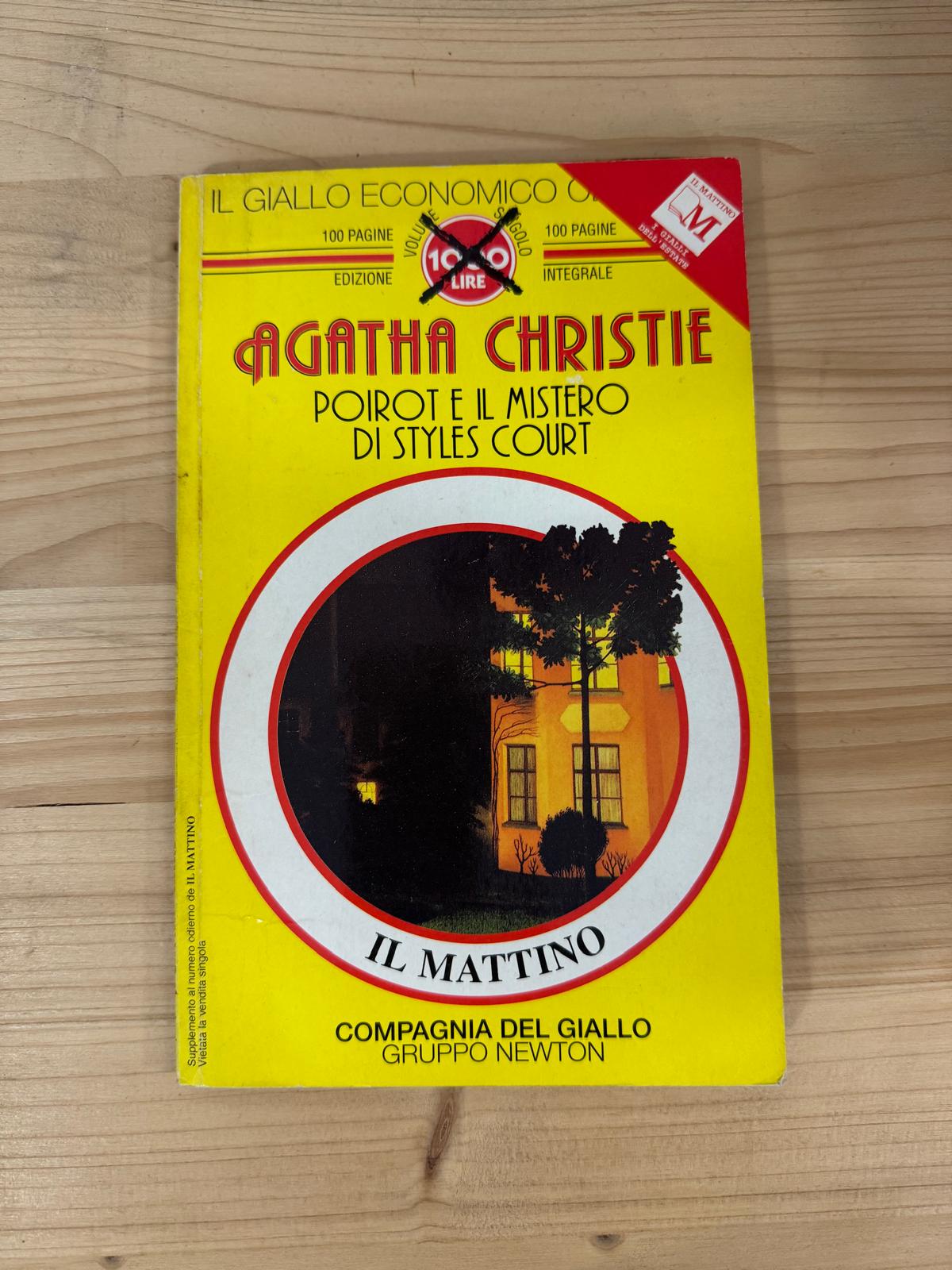 POIROT E IL MISTERO DI SYLES COURT - Agatha Christie - GRUPPO NEWTON 